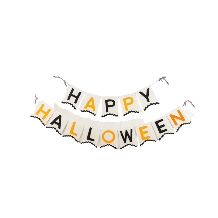 Felt Happy Halloween Banner