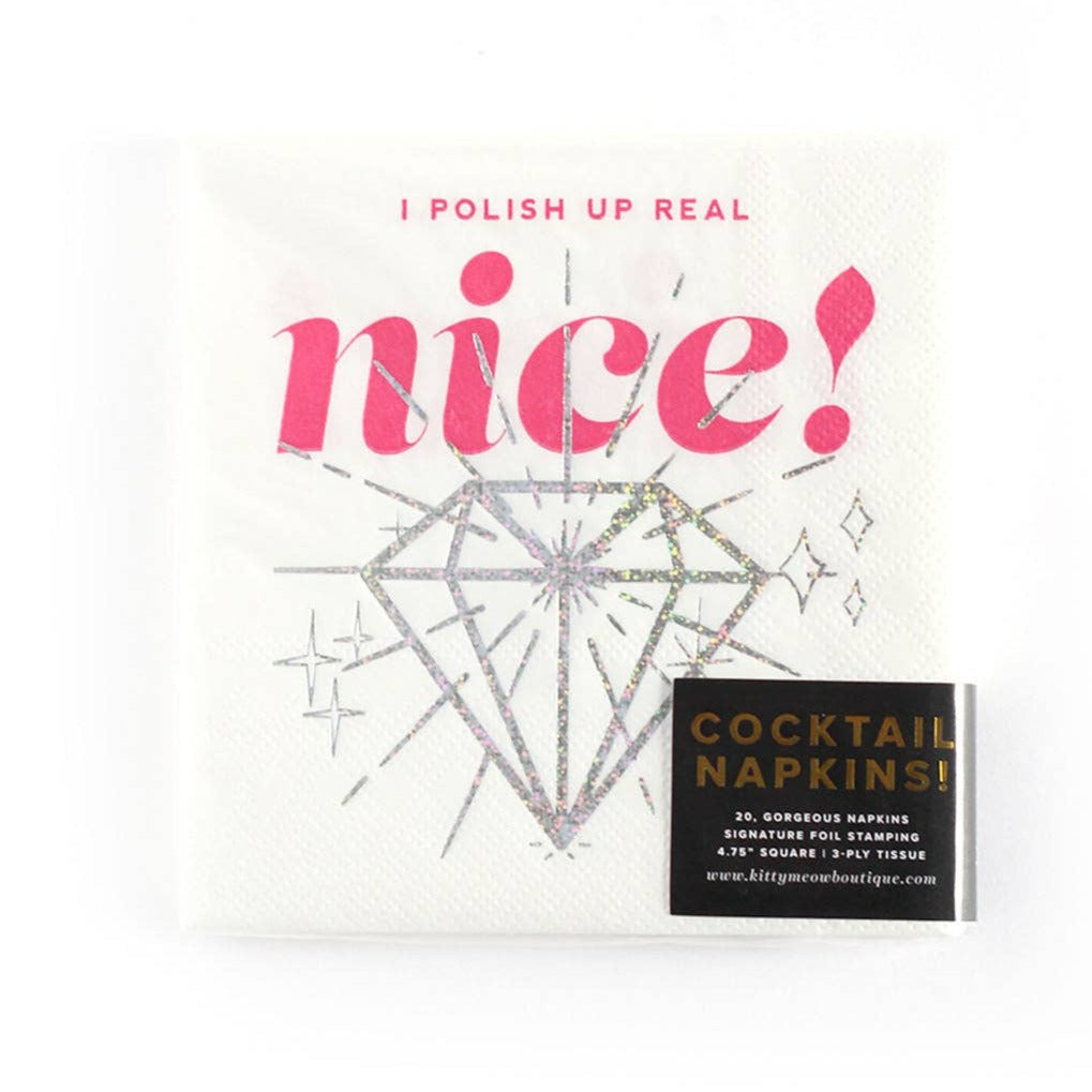 Taylor Swift Bejeweled Cocktail Napkins Bonjour Fete Party Supplies Bachelorette