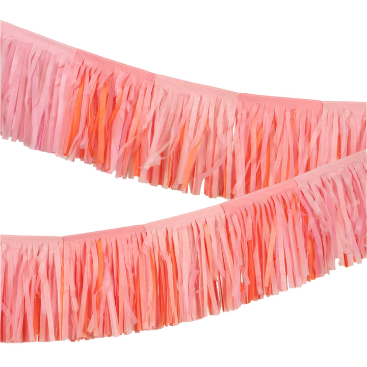 Pink Fringe Garland Meri Meri Pink Fringe Garland Bonjour Fete - Party Supplies
