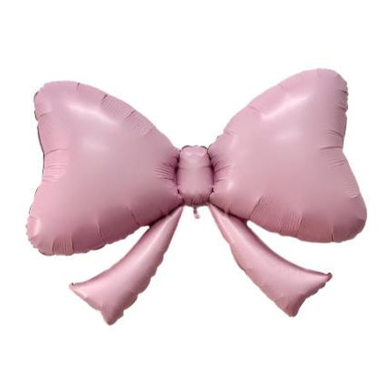 PINK BOW FOIL BALLOON Burst Party Co Balloon Bonjour Fete - Party Supplies