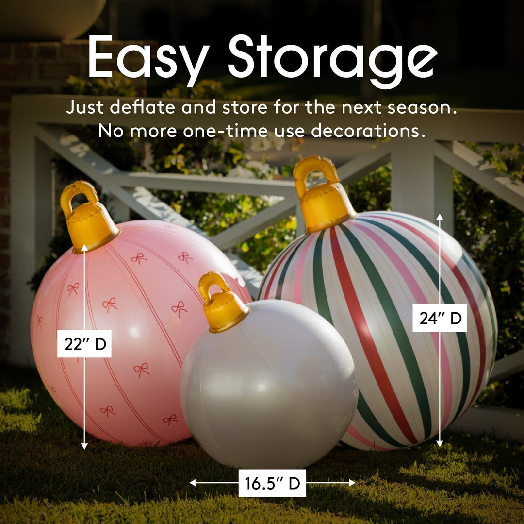 Inflatable Christmas Ornaments Funboy Holiday Decor Inflatable Christmas Ornaments Bonjour Fete - Party Supplies