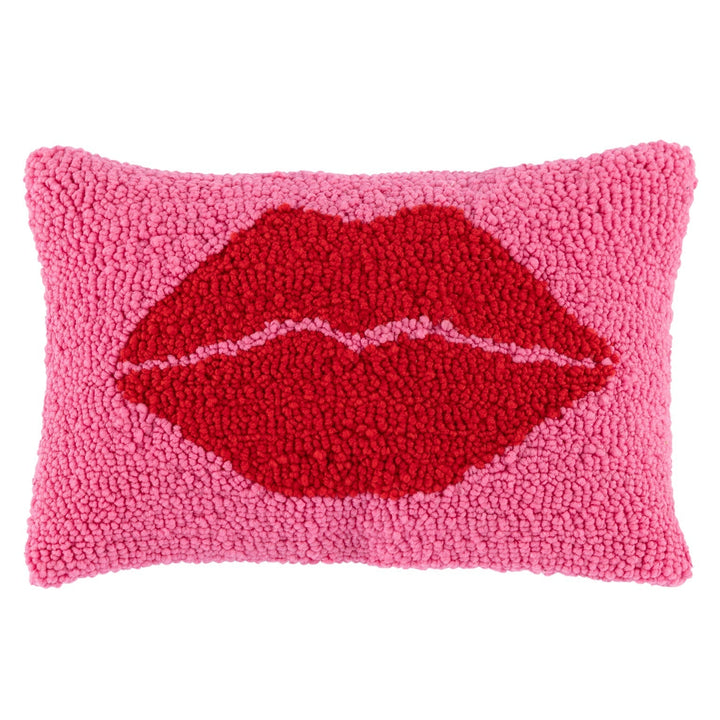 Shiraleah Lips Pillow, Pink Shiraleah Retail Décor Shiraleah Lips Pillow, Pink Bonjour Fete - Party Supplies