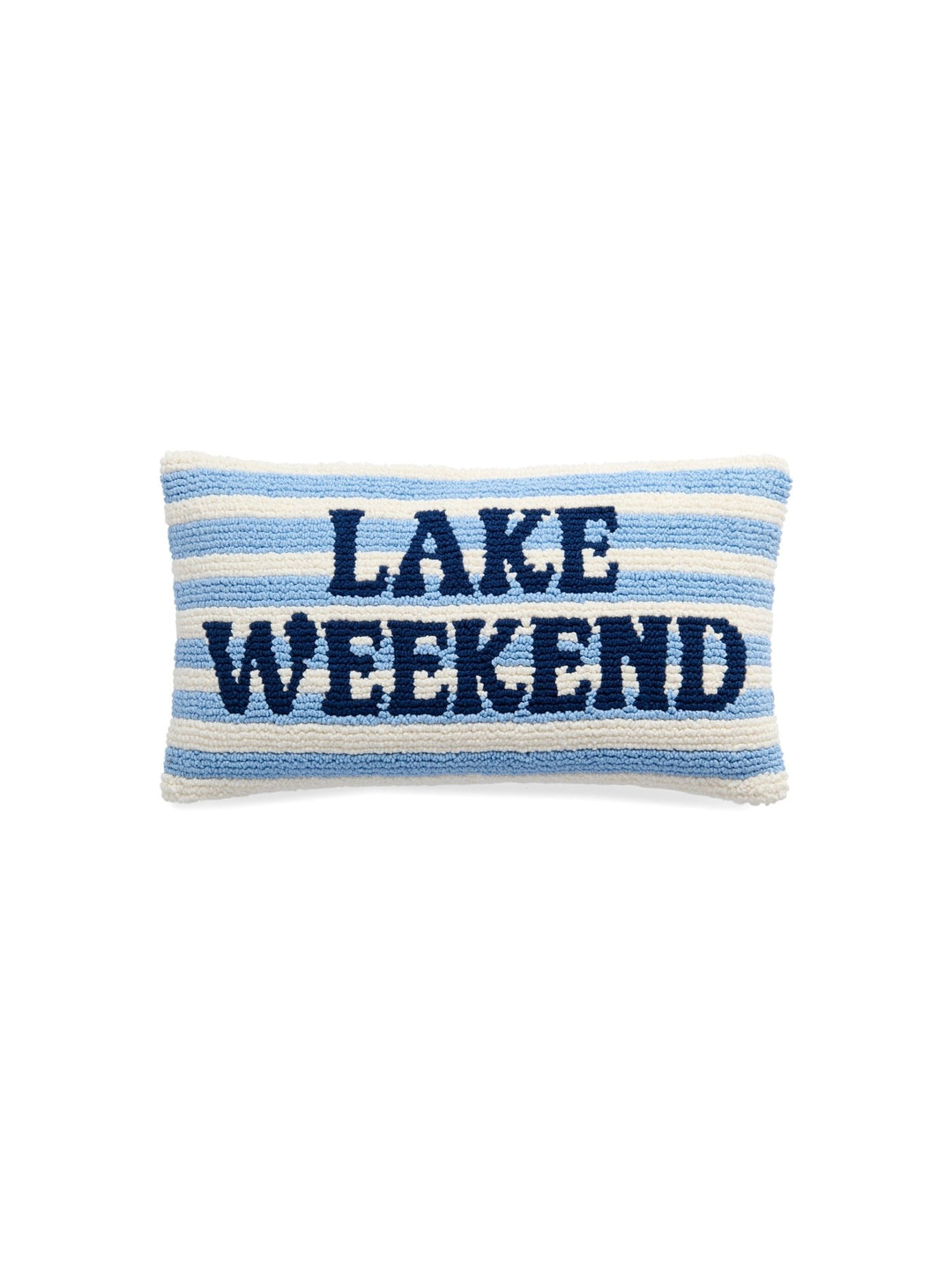 Shiraleah "Lake Weekend" Pillow, Blue