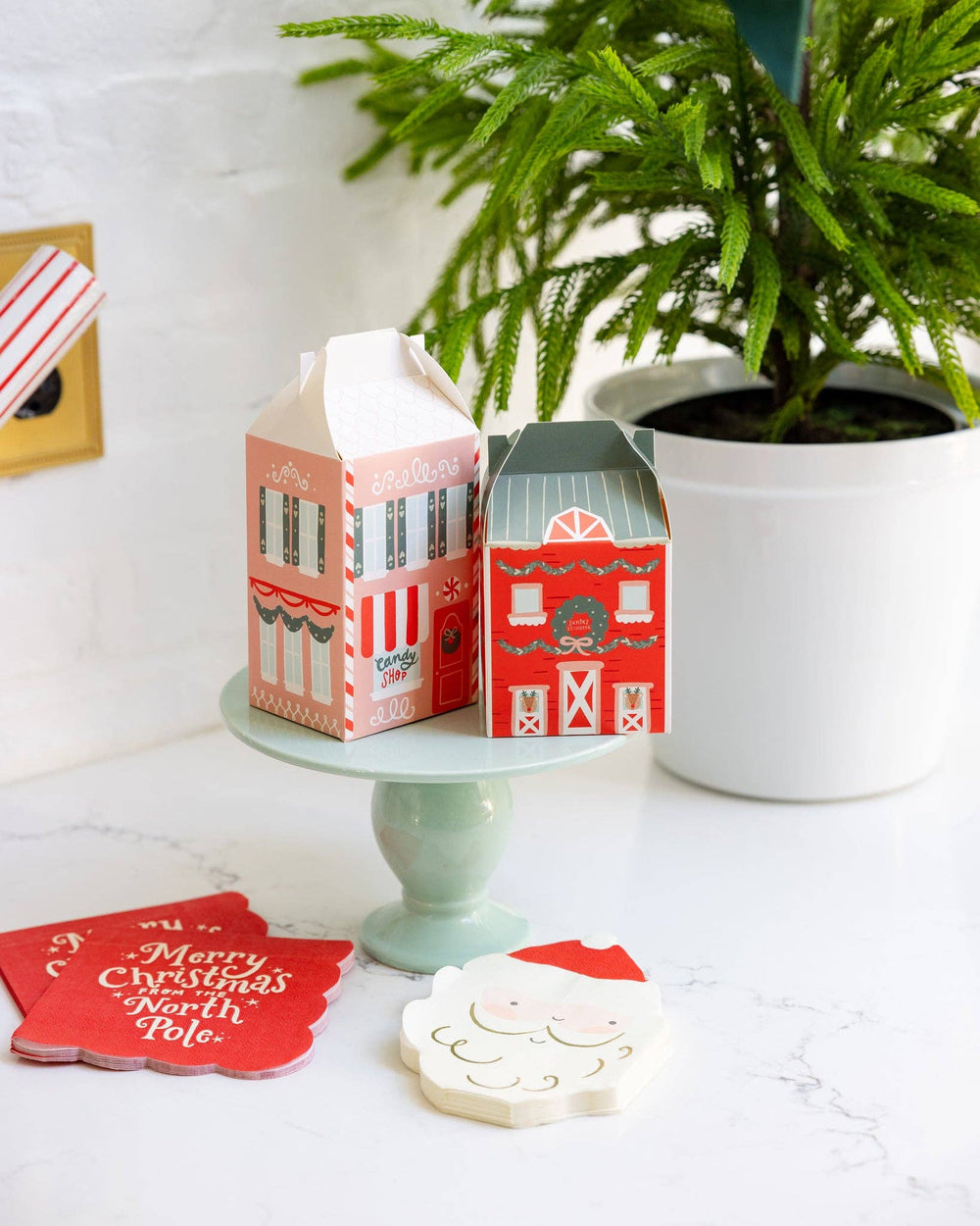 NPL1208 -  North Pole Advent Boxes My Mind’s Eye NPL1208 -  North Pole Advent Boxes Bonjour Fete - Party Supplies