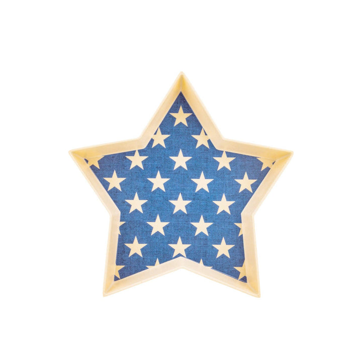 HAM1120 - Hamptons Star Shaped Bamboo Reusable Tray Set My Mind’s Eye HAM1120 - Hamptons Star Shaped Bamboo Reusable Tray Set Bonjour Fete - Party Supplies
