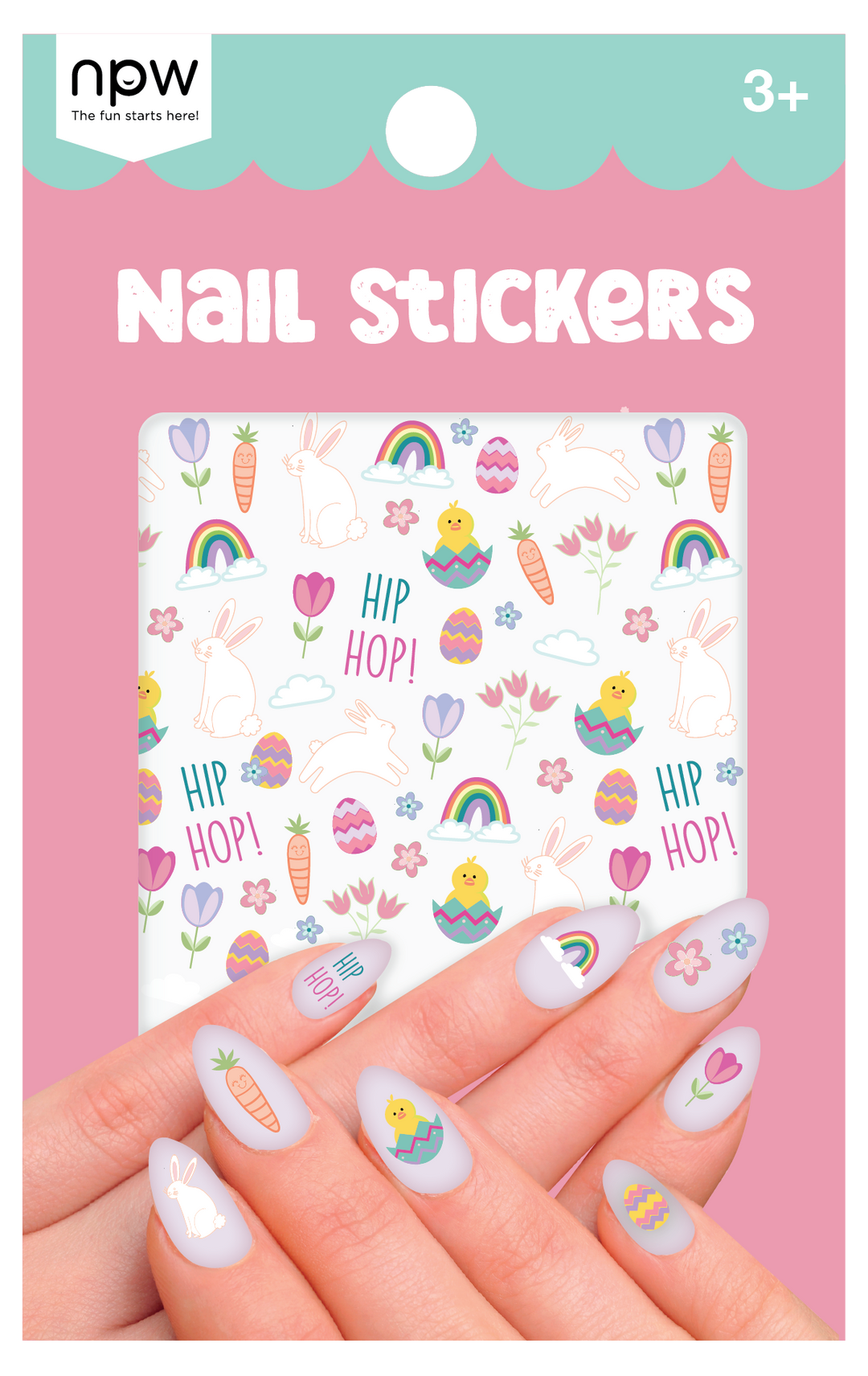 Easter Nail Stickers NPW Easter Nail Stickers Bonjour Fete - Party Supplies