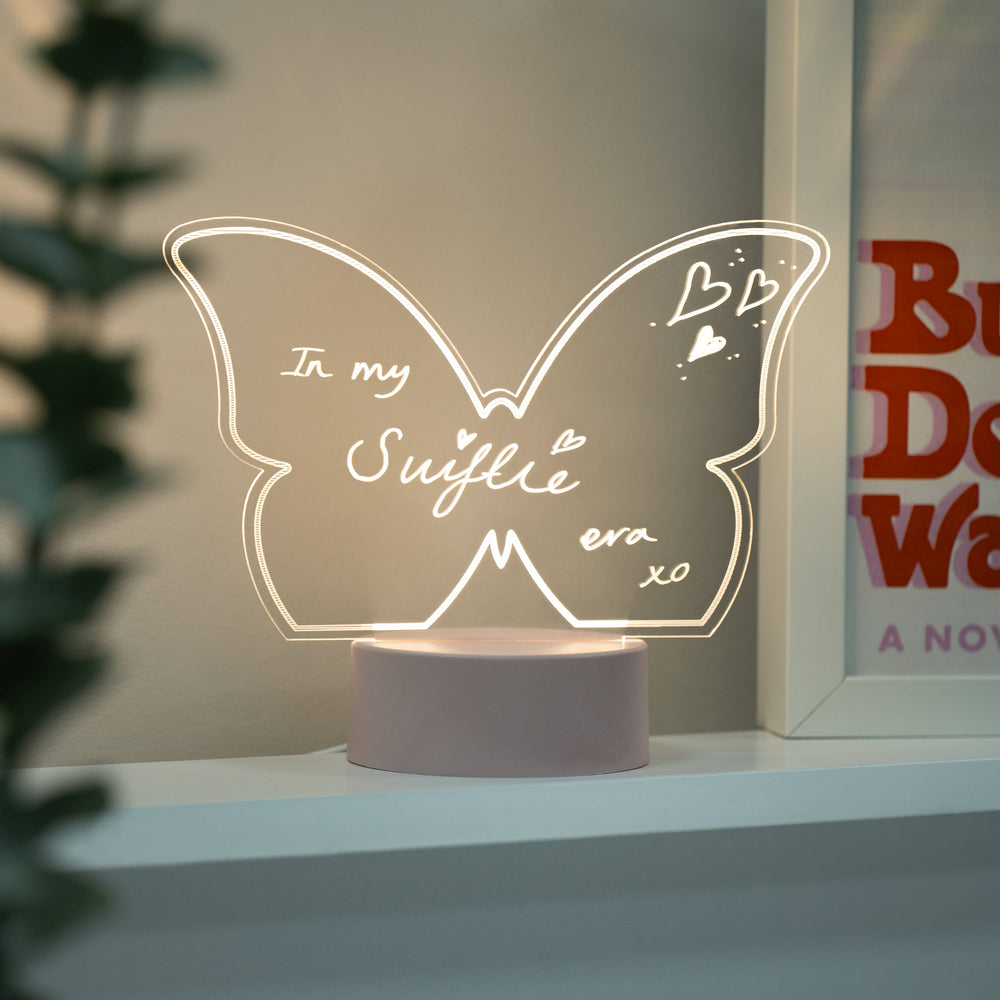 Light Up Acrylic Sign – Butterfly Fizz Creations Inc Light Up Acrylic Sign – Butterfly Bonjour Fete - Party Supplies