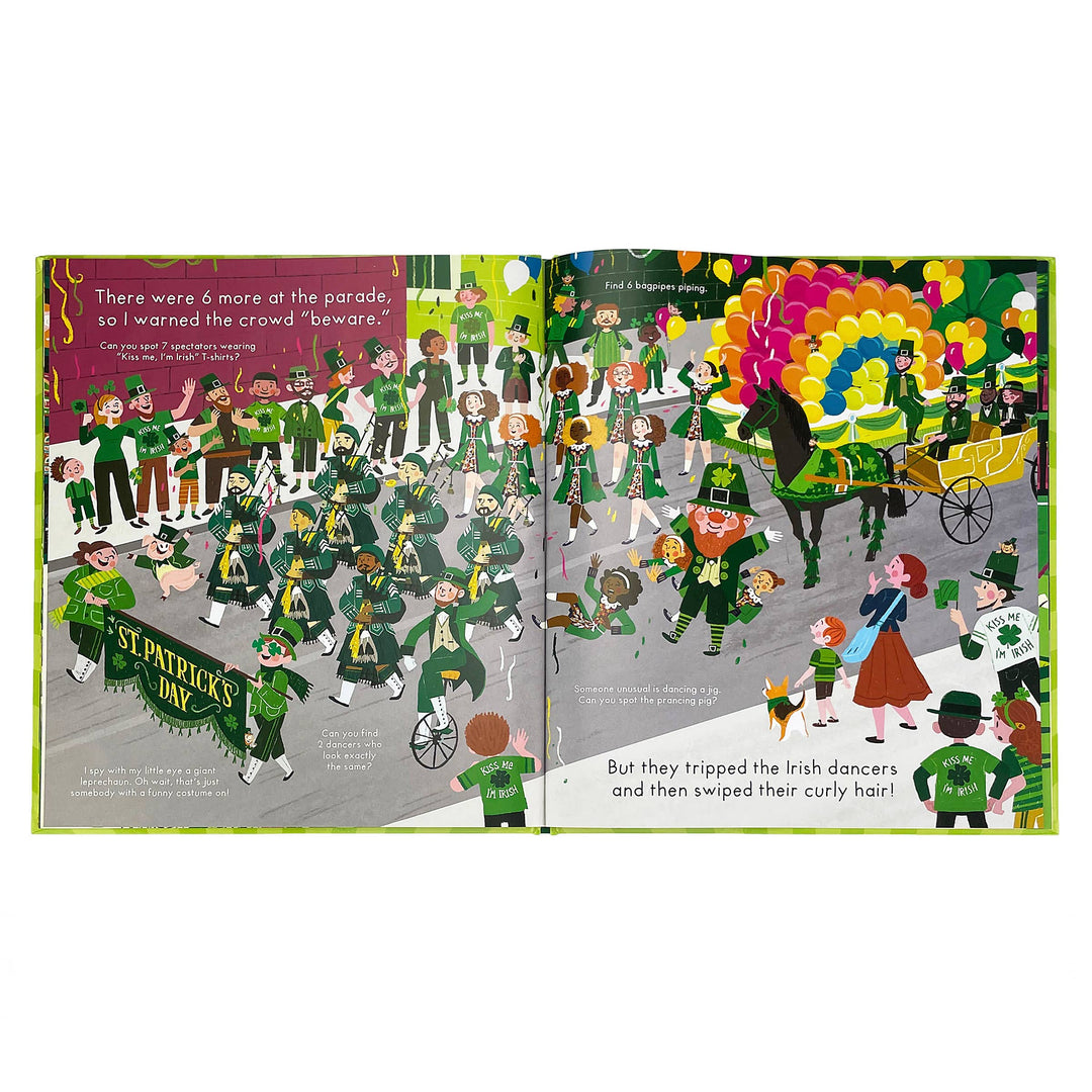 Leprechaun Luck & Find (I Spy with My Little Eye) Cottage Door Press Leprechaun Luck & Find (I Spy with My Little Eye) Bonjour Fete - Party Supplies