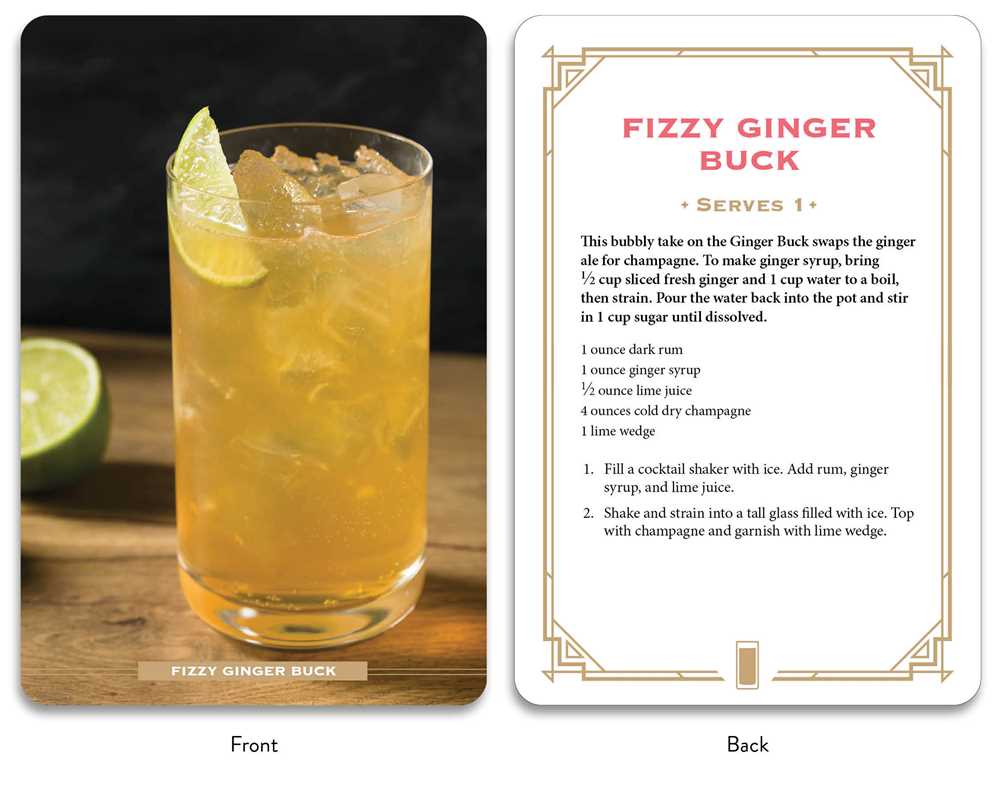 Bubbly Cocktail Cards A–Z by Adams Media: Flashcards; 80 pages / English Simon & Schuster Bubbly Cocktail Cards A–Z by Adams Media: Flashcards; 80 pages / English Bonjour Fete - Party Supplies