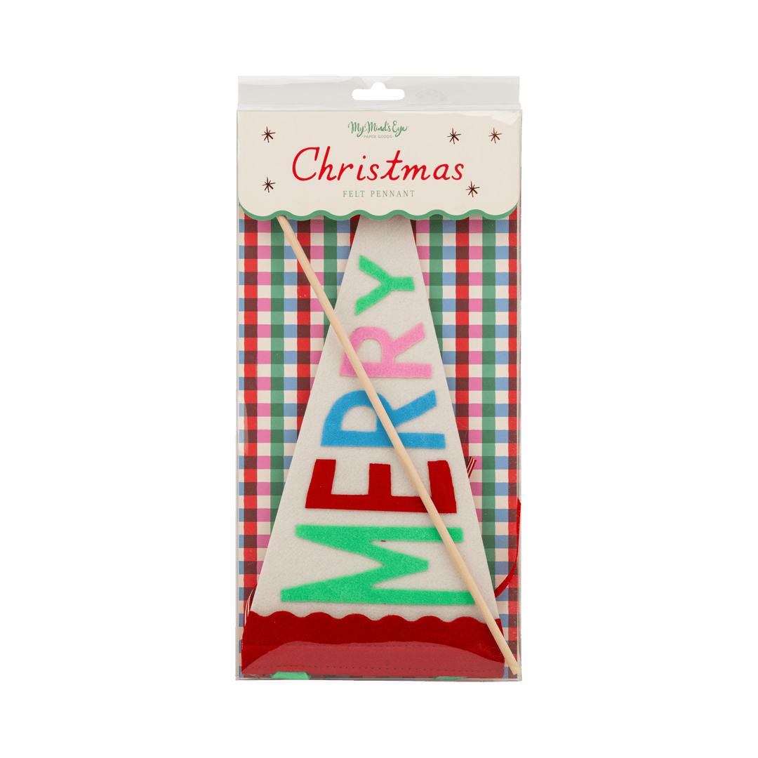 Merry Felt Pennant
