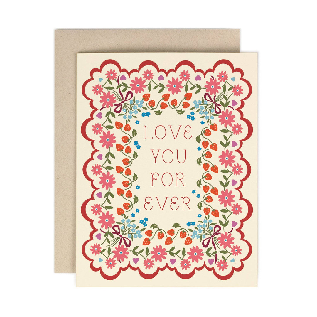 Love You Forever Amy Heitman Love You Forever Bonjour Fete - Party Supplies