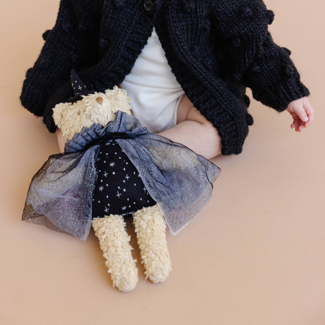 Plush Witch Bear Toy Baby Kid Stuffed Animal Halloween Magic The Blueberry Hill Plush Witch Bear Toy Baby Kid Stuffed Animal Halloween Magic Bonjour Fete - Party Supplies