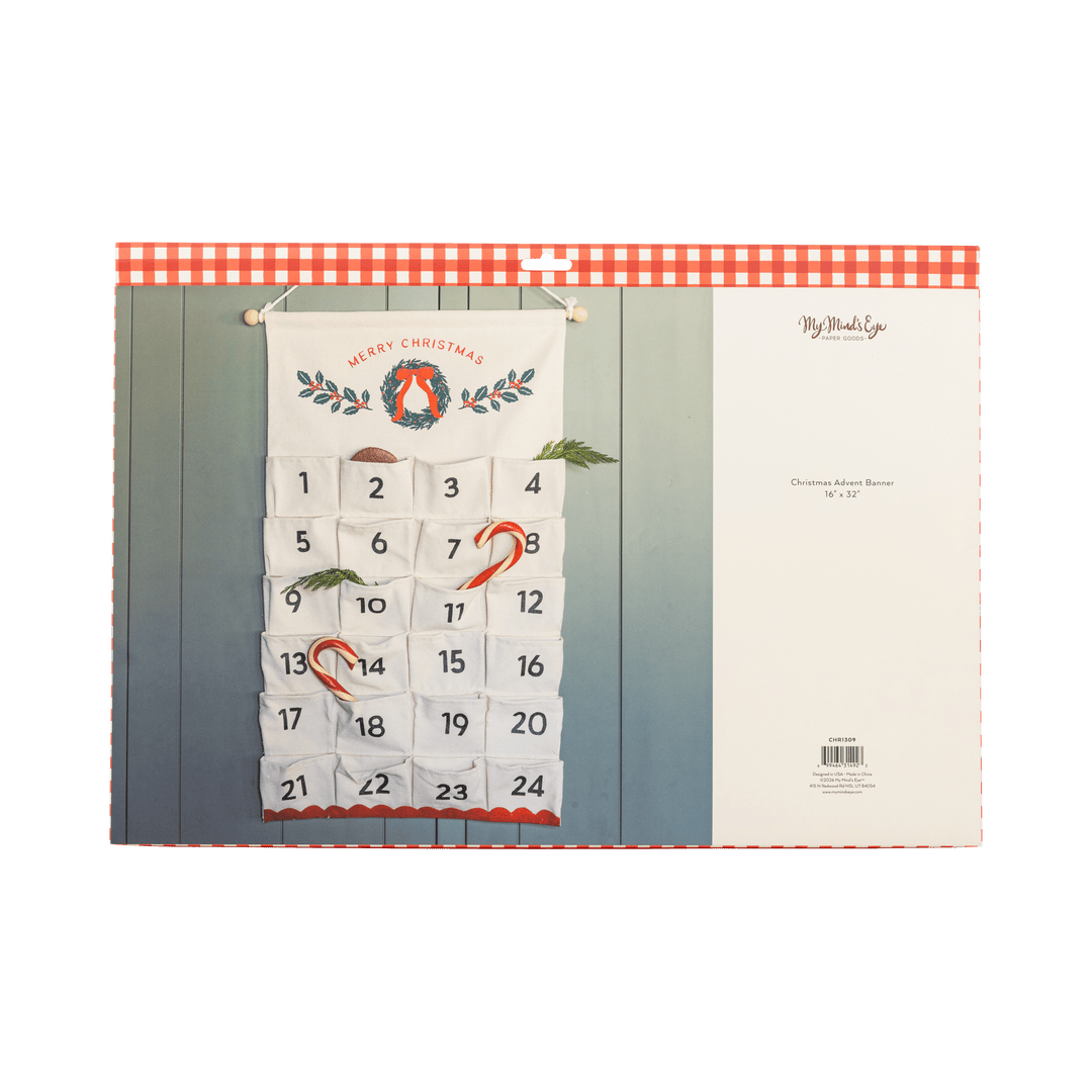 Canvas Advent Banner