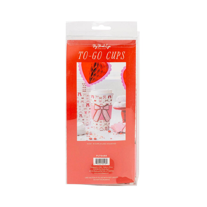 PLTG688 - Bows To Go Cups (8 ct) My Mind’s Eye PLTG688 - Bows To Go Cups (8 ct) Bonjour Fete - Party Supplies