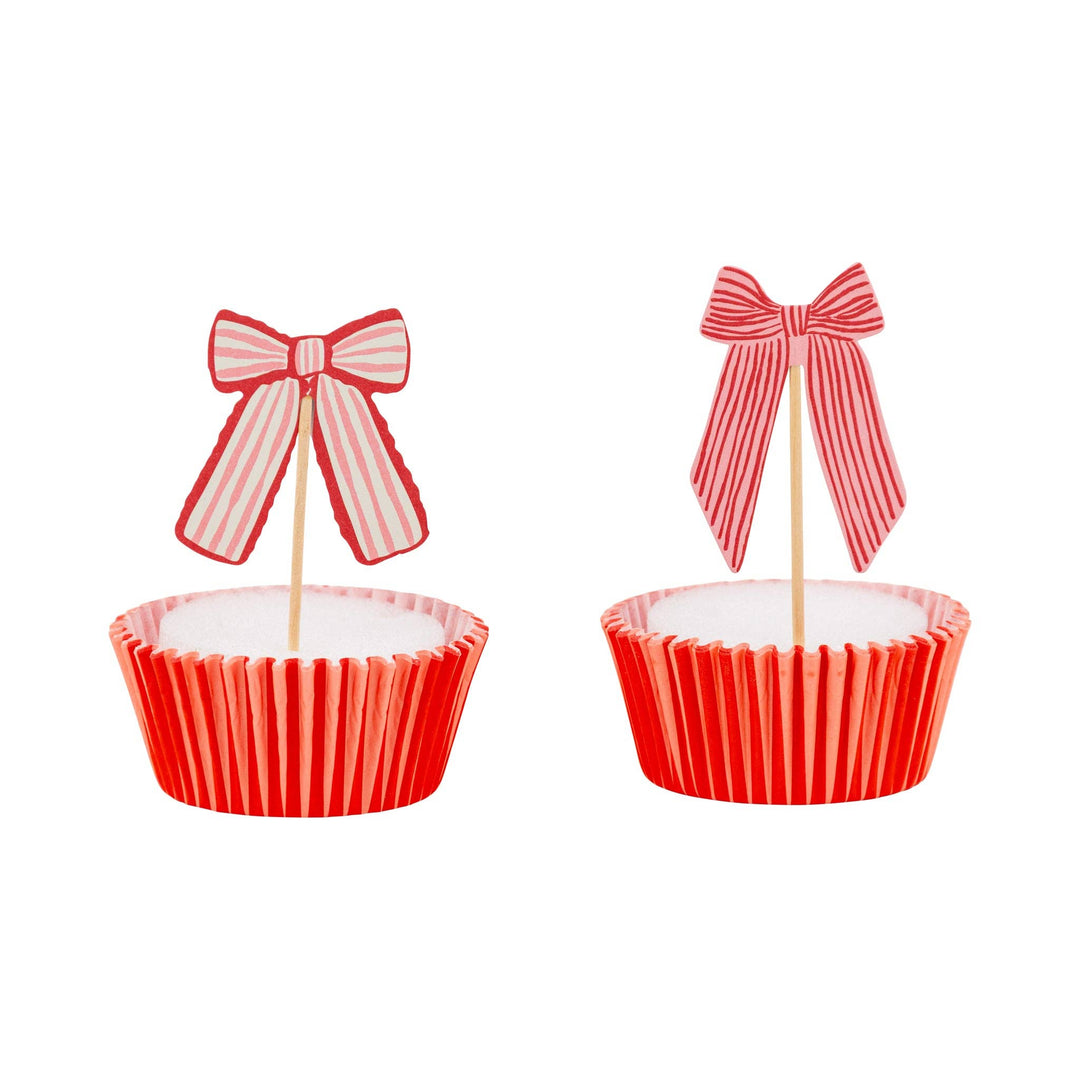 VBW1212 - Bow Cupcake Kit My Mind’s Eye VBW1212 - Bow Cupcake Kit Bonjour Fete - Party Supplies