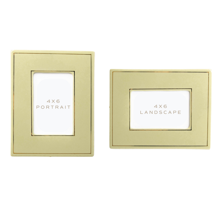 Gold Border Picture Frame