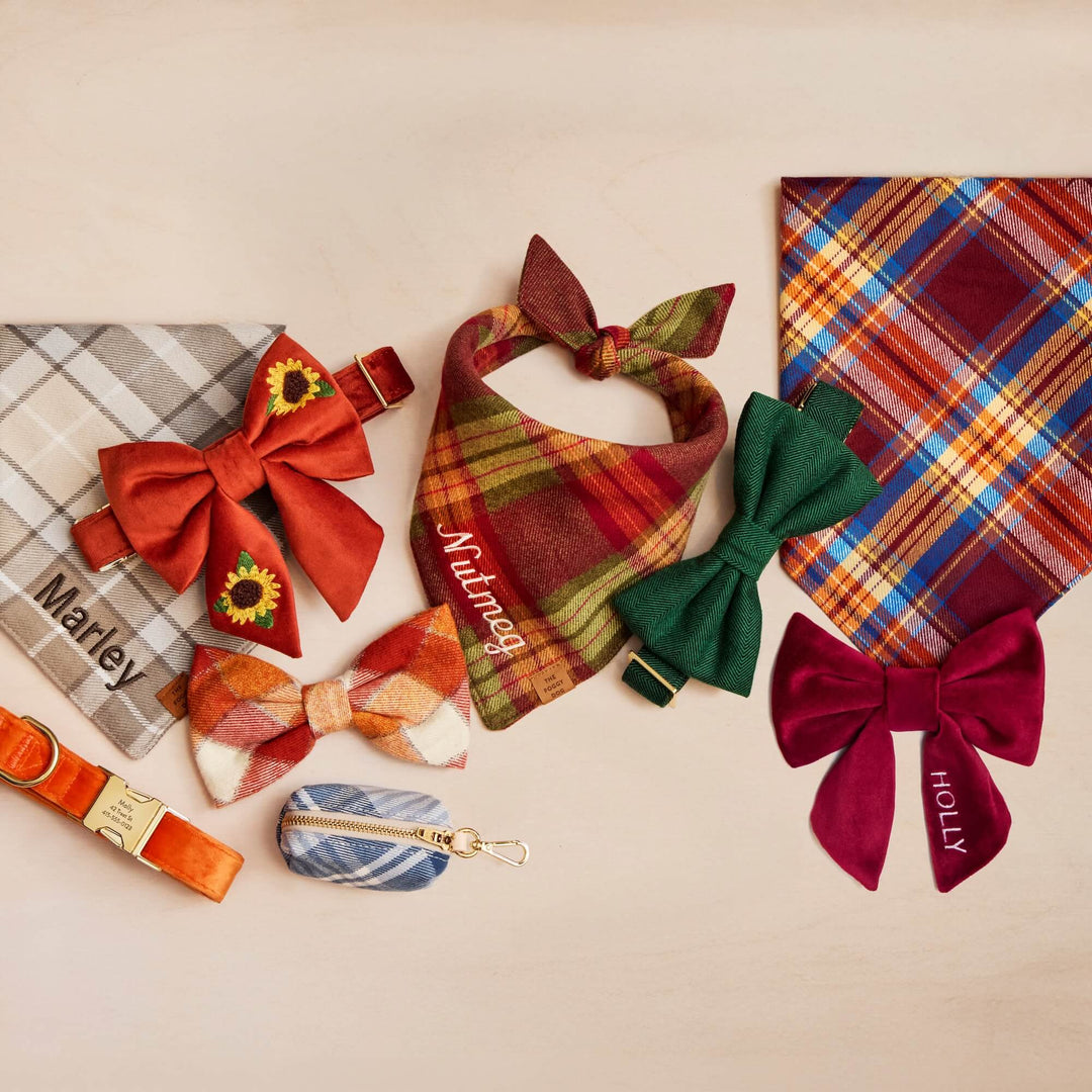 Hawthorne Plaid Flannel Waste Bag Holder