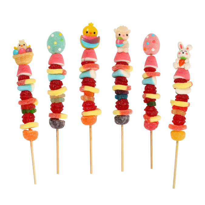 Easter Gummy Kabobs Coblentz Chocolate Company Easter Gummy Kabobs Bonjour Fete - Party Supplies