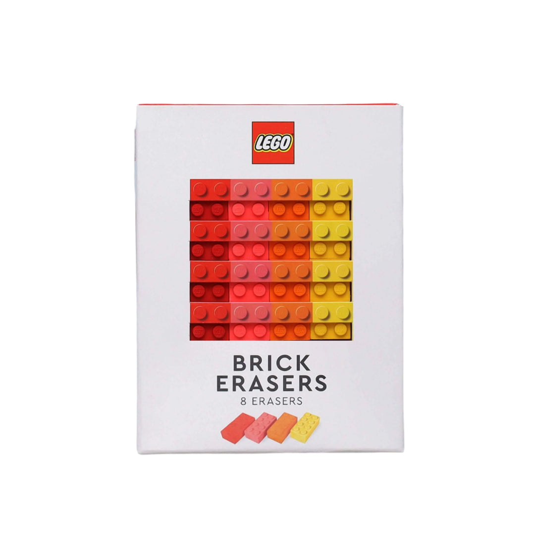 LEGO Brick Erasers (Multicolor) Chronicle Books LEGO Brick Erasers (Multicolor) Bonjour Fete - Party Supplies