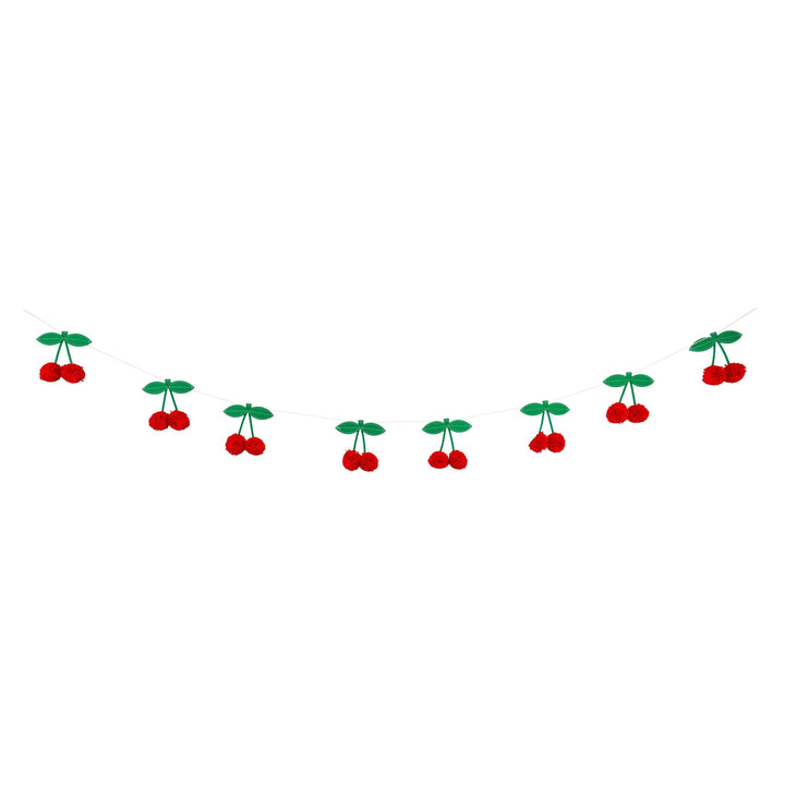 Felt Cherries Banner
