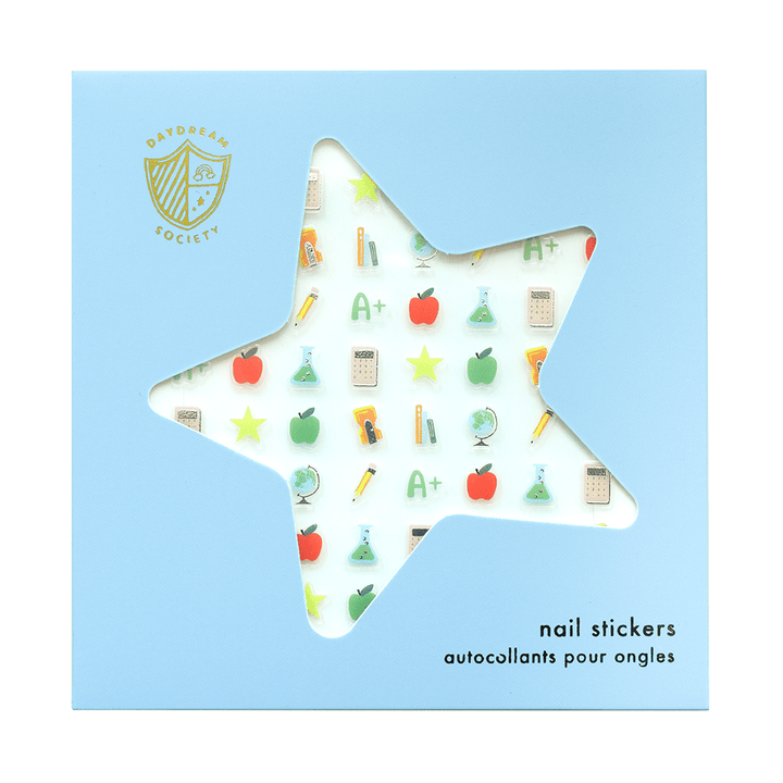Smarty Pants Subject Nail Stickers - Bonjour Fête 