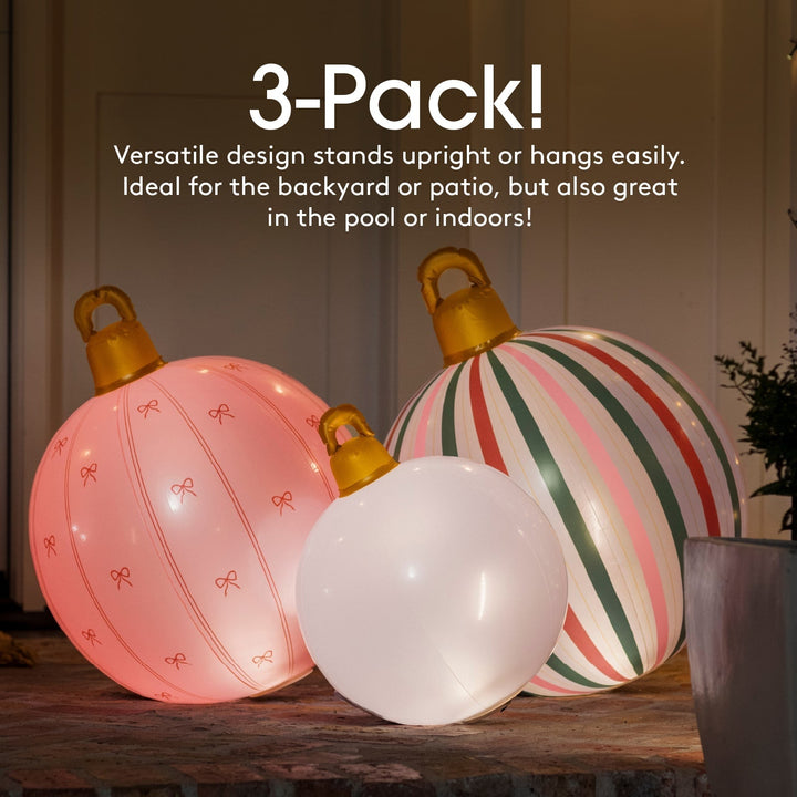 Inflatable Christmas Ornaments Funboy Holiday Decor Inflatable Christmas Ornaments Bonjour Fete - Party Supplies