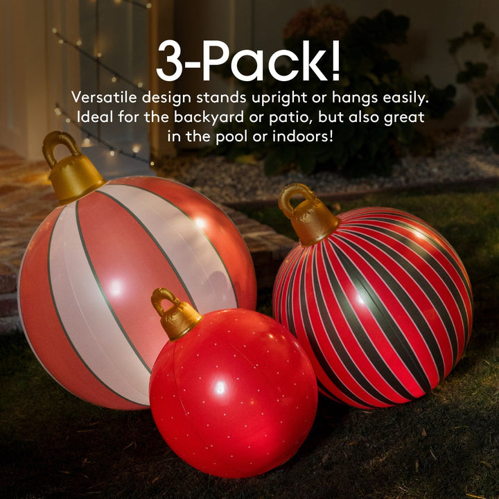 Inflatable Christmas Ornaments Funboy Holiday Decor Inflatable Christmas Ornaments Bonjour Fete - Party Supplies