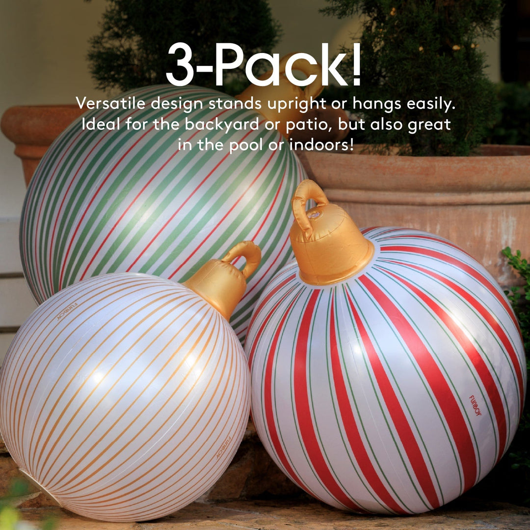 Inflatable Christmas Ornaments Funboy Holiday Decor Inflatable Christmas Ornaments Bonjour Fete - Party Supplies