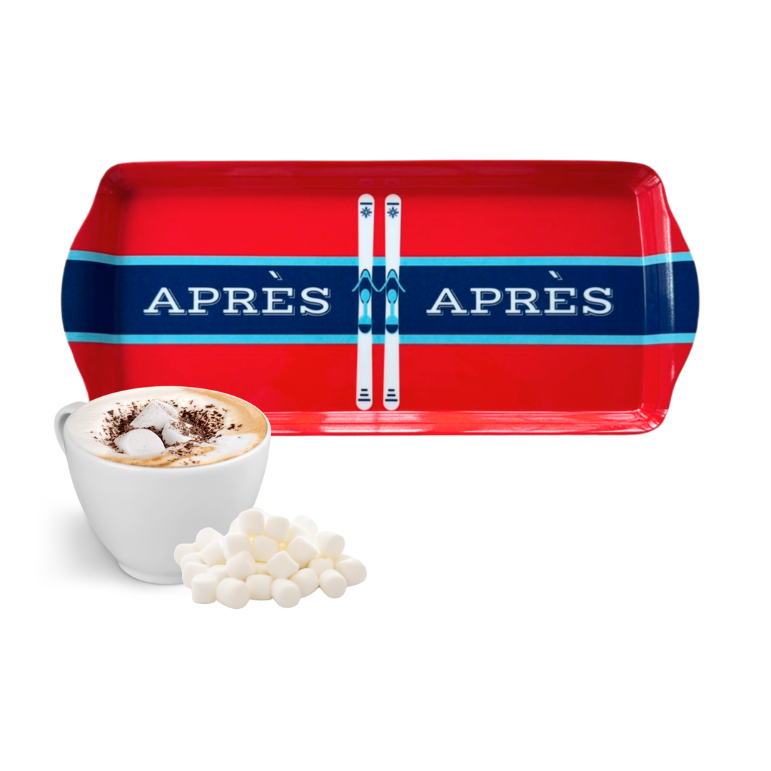 Aprés Ski Melamine Serving Tray for Appetizers & Desserts Sprinkles & Confetti Party Supplies Aprés Ski Melamine Serving Tray for Appetizers & Desserts Bonjour Fete - Party Supplies