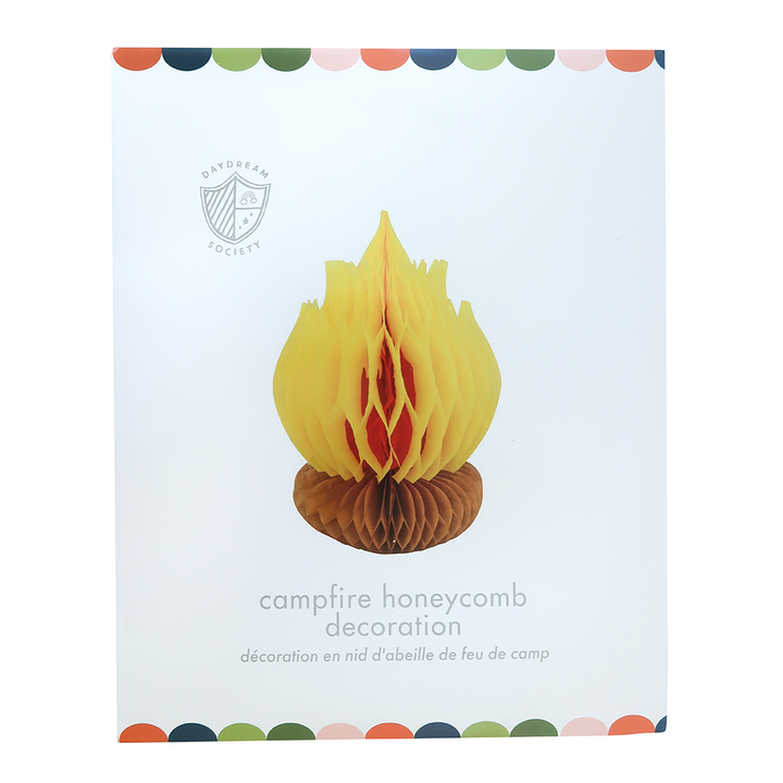 Camp Explorer Campfire Honeycomb Jollity & Co. + Daydream Society Camp Explorer Campfire Honeycomb Bonjour Fete - Party Supplies