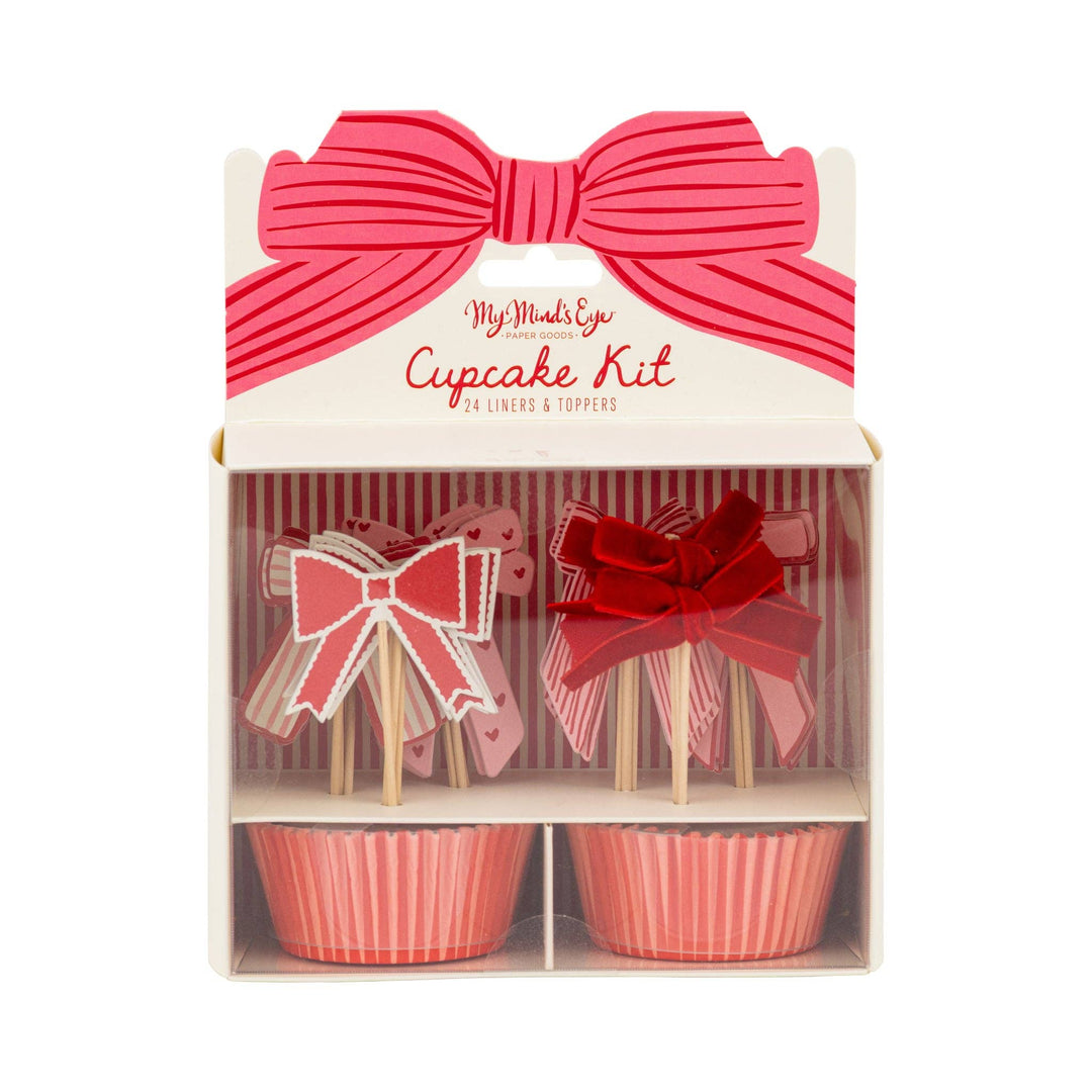 VBW1212 - Bow Cupcake Kit My Mind’s Eye VBW1212 - Bow Cupcake Kit Bonjour Fete - Party Supplies