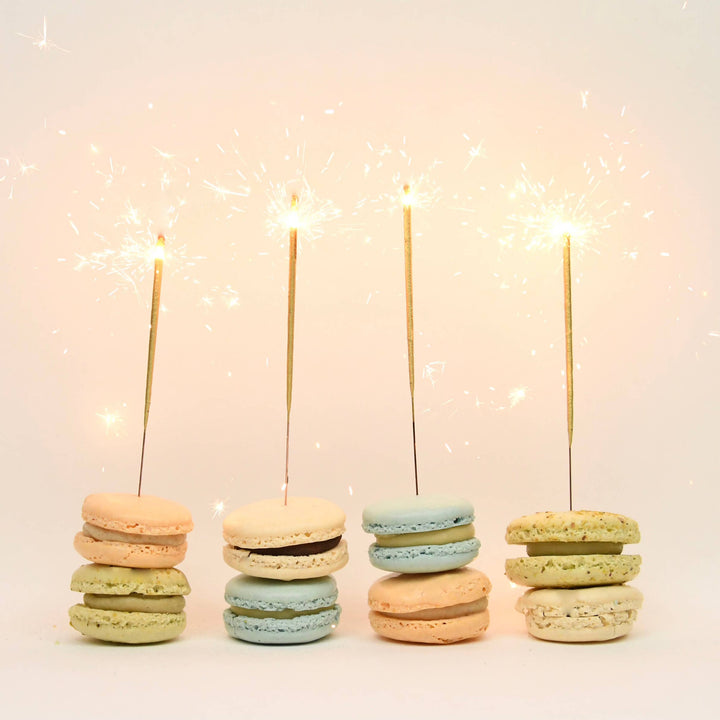 Wish 6.75" Sparkler Card - 4th of July - Gold - Asst Colors - Bonjour Fête 