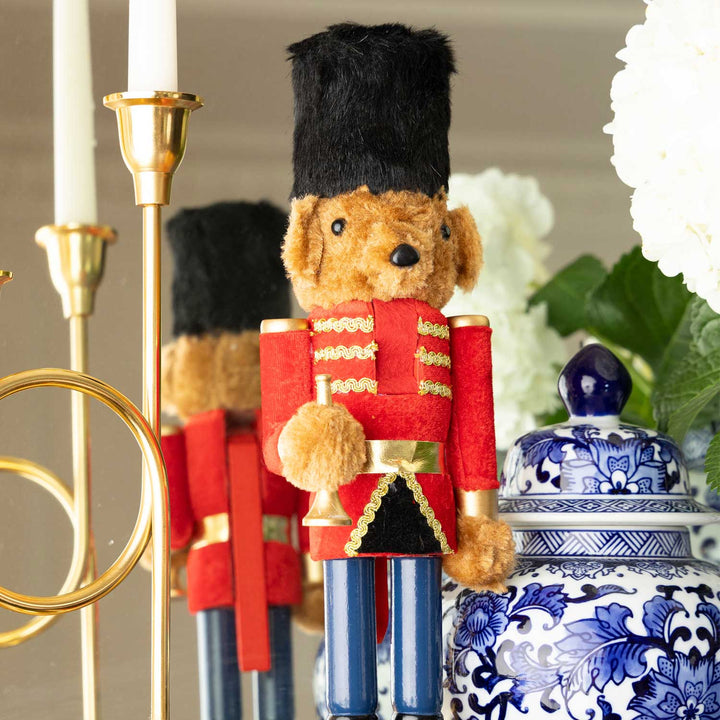 Teddy Bear 15" Nutcracker 8 Oak Lane Teddy Bear 15" Nutcracker Bonjour Fete - Party Supplies