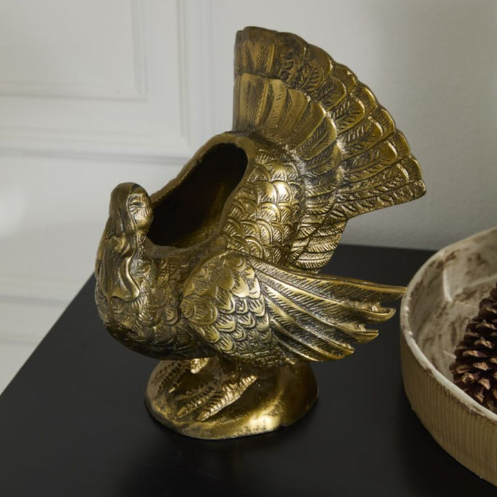 Autumn Turkey Vase