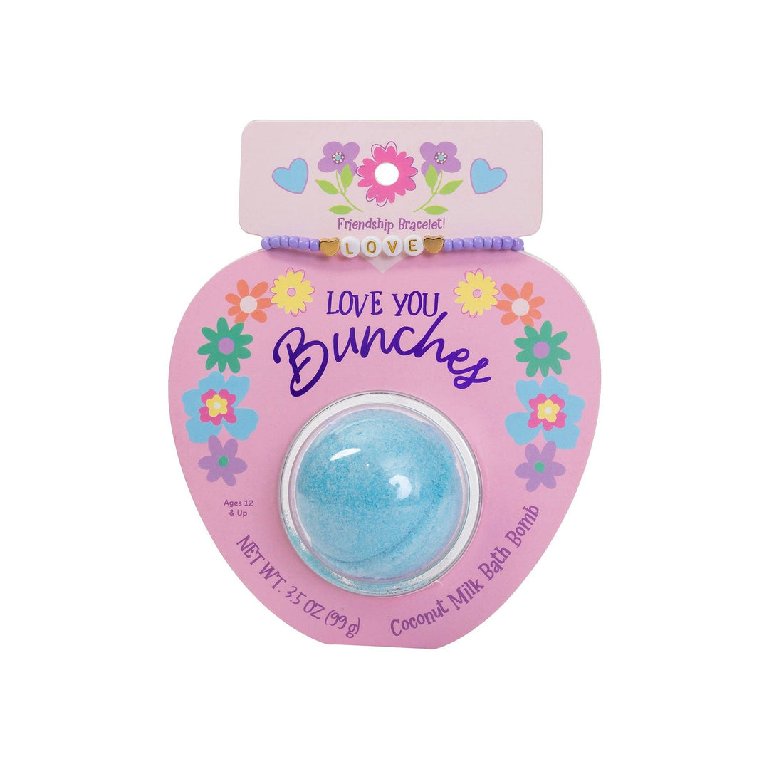 Friendship Bracelet Bath Bomb - Love You Bunches Cait + Co Friendship Bracelet Bath Bomb - Love You Bunches Bonjour Fete - Party Supplies