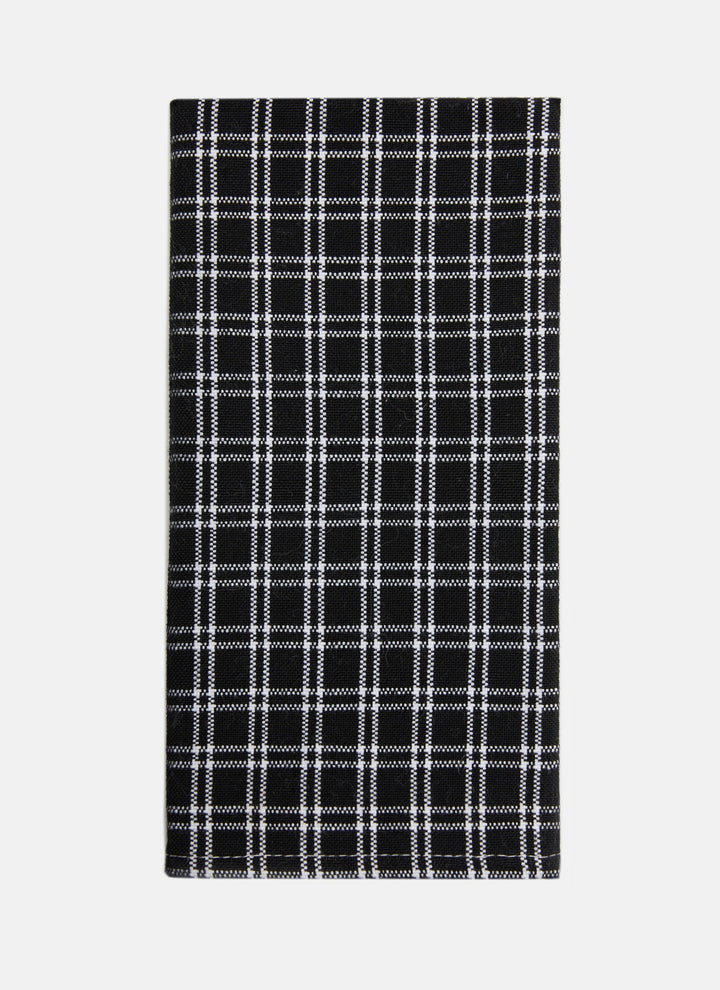 HARRISON PLAID - Black Napkins Heather Taylor Home simple HARRISON PLAID - Black Napkins Bonjour Fete - Party Supplies