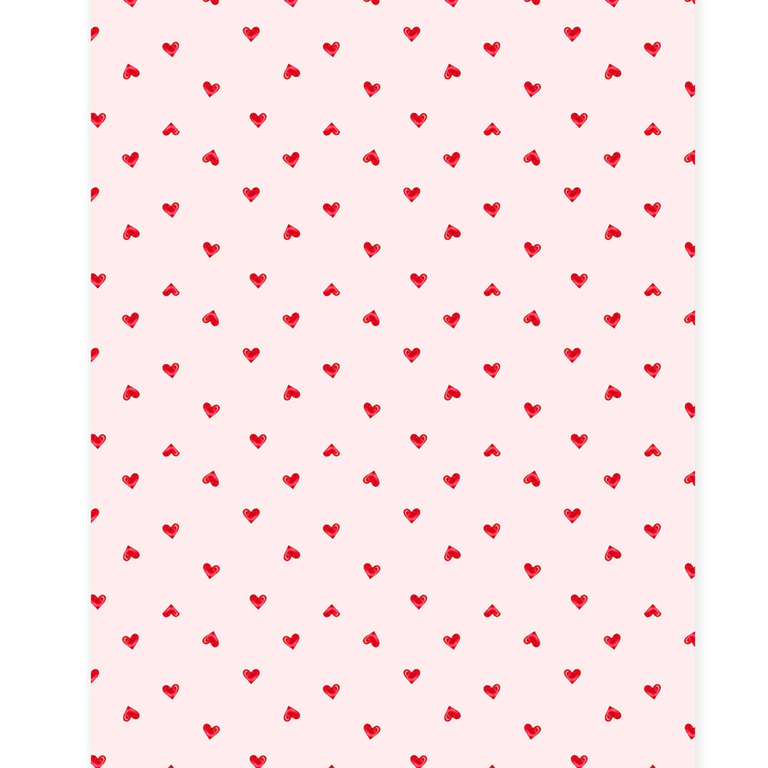 Ditsy Hearts Table Runner Bonjour Fete Party Supplies Valentine's Day Party Supplies