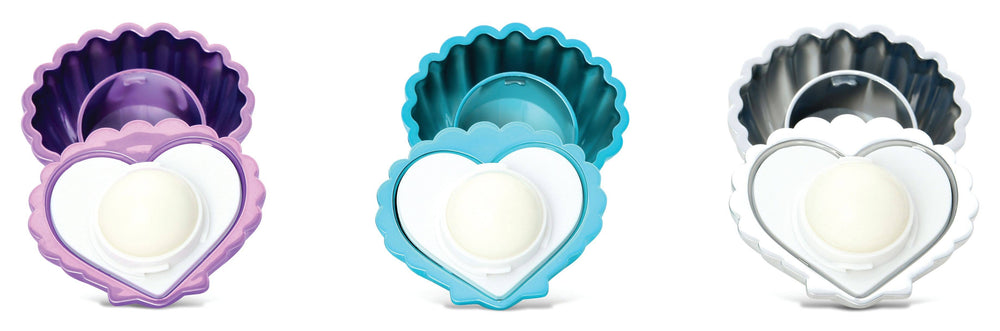 SEASHELL LIP BALM TRIO Iscream SEASHELL LIP BALM TRIO Bonjour Fete - Party Supplies