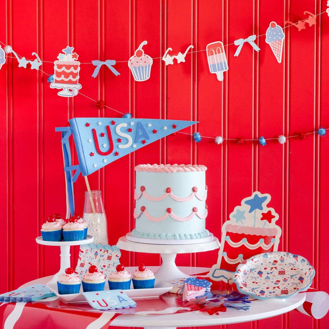 SMT1140 - Summer Treats 9" Plate My Mind’s Eye SMT1140 - Summer Treats 9" Plate Bonjour Fete - Party Supplies