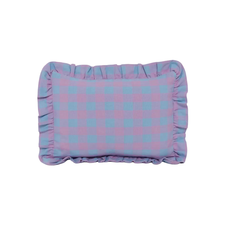 GINGHAM - Taffy Petite Pillow Heather Taylor Home simple Petite Pillow GINGHAM - Taffy Petite Pillow Bonjour Fete - Party Supplies