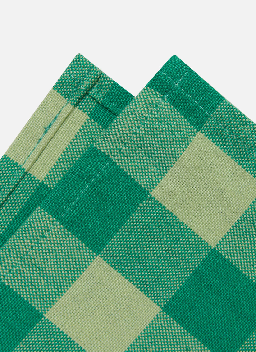 Gingham Lime Napkins