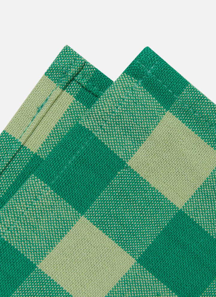 Gingham Lime Napkins