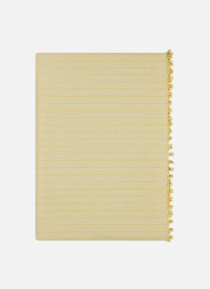 Goldie Stripe Butter Tablecloth