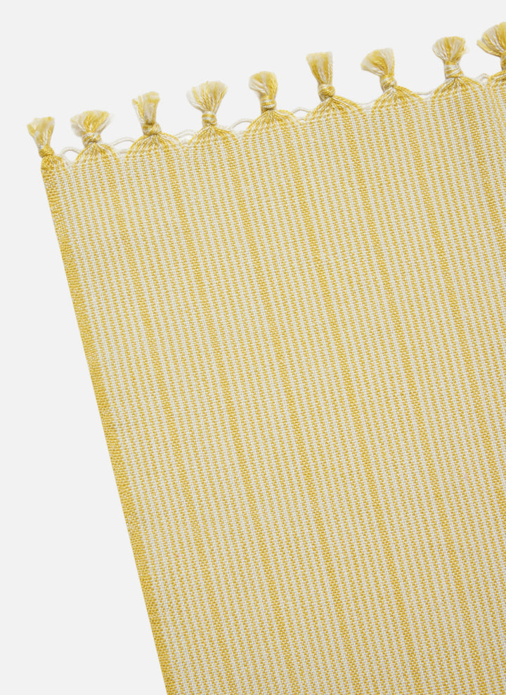 Goldie Stripe Butter Tablecloth