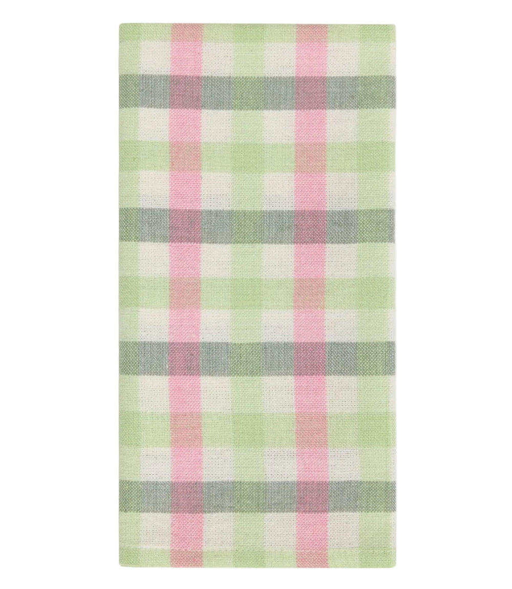 GINGHAM - Clover Napkins Heather Taylor Home simple GINGHAM - Clover Napkins Bonjour Fete - Party Supplies