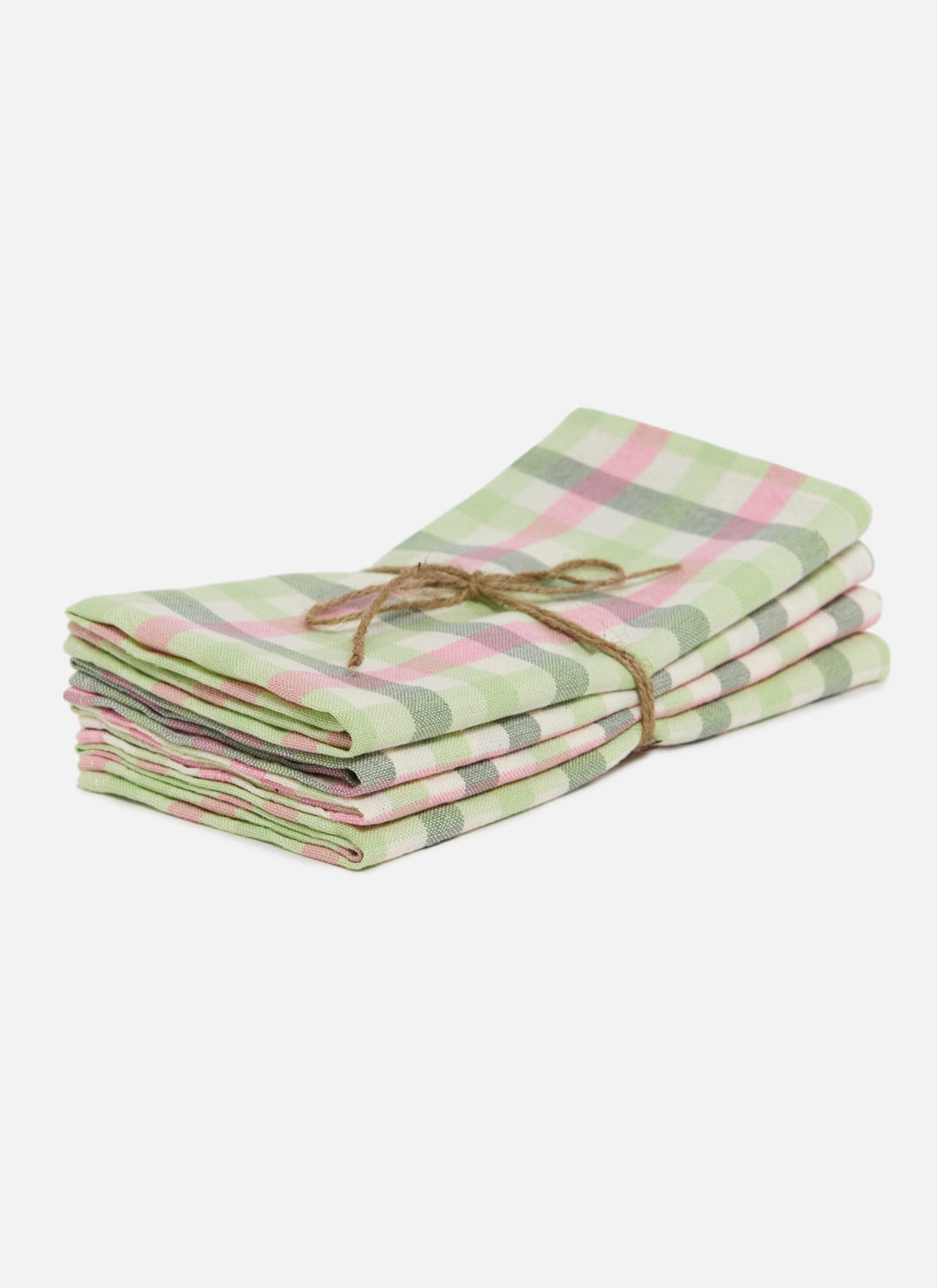 GINGHAM - Clover Napkins Heather Taylor Home simple GINGHAM - Clover Napkins Bonjour Fete - Party Supplies