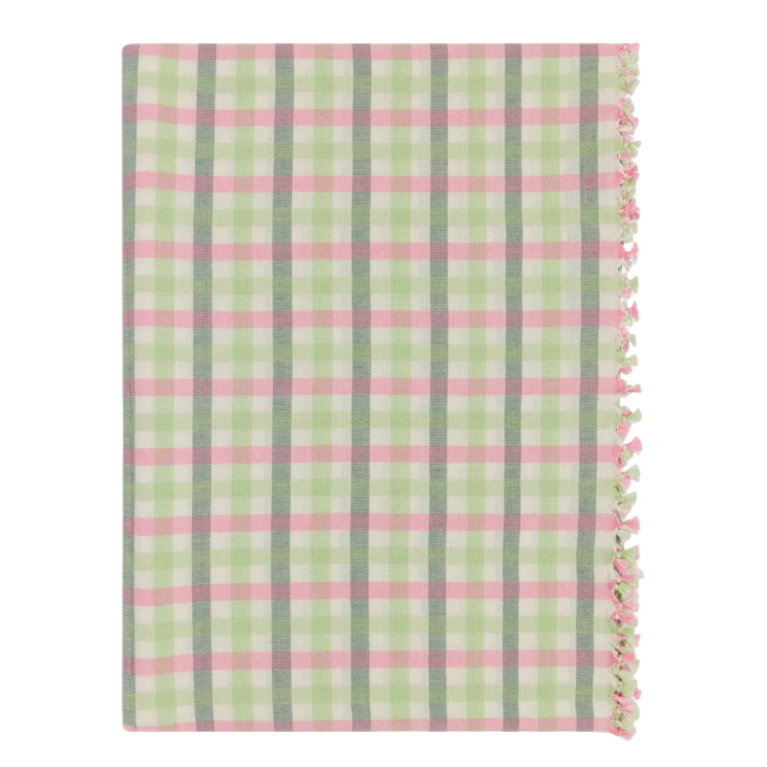 GINGHAM - Clover Tablecloth Heather Taylor Home variable GINGHAM - Clover Tablecloth Bonjour Fete - Party Supplies