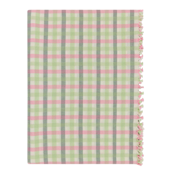 GINGHAM - Clover Tablecloth Heather Taylor Home variable GINGHAM - Clover Tablecloth Bonjour Fete - Party Supplies