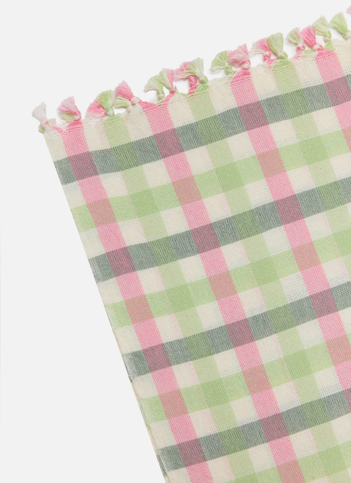 GINGHAM - Clover Tablecloth Heather Taylor Home variable GINGHAM - Clover Tablecloth Bonjour Fete - Party Supplies