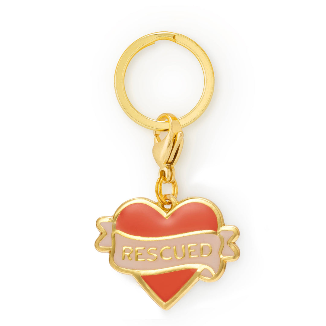 Rescued With Love Collar Charm: Charm Only The Foggy Dog Rescued With Love Collar Charm: Charm Only Bonjour Fete - Party Supplies